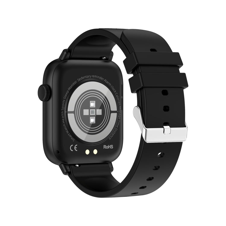 T49 1.9 inch HD Square Screen Smart Watch Supports Heart Rate Monitoring/Bluetooth Calling(Black) - Smart Wear by buy2fix | Online Shopping UK | buy2fix