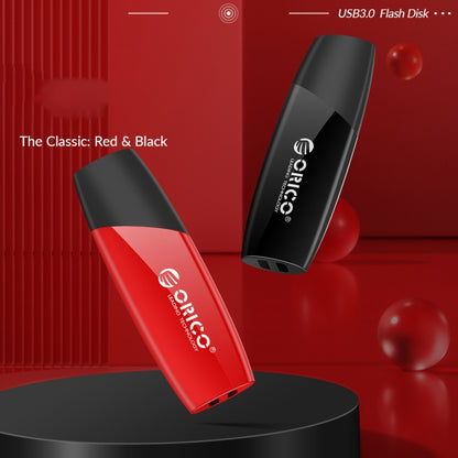 ORCIO USB3.0 U Disk Drive, Read: 100MB/s, Write: 15MB/s, Memory:128GB, Port:USB-A(Red) - USB Flash Drives by ORICO | Online Shopping UK | buy2fix