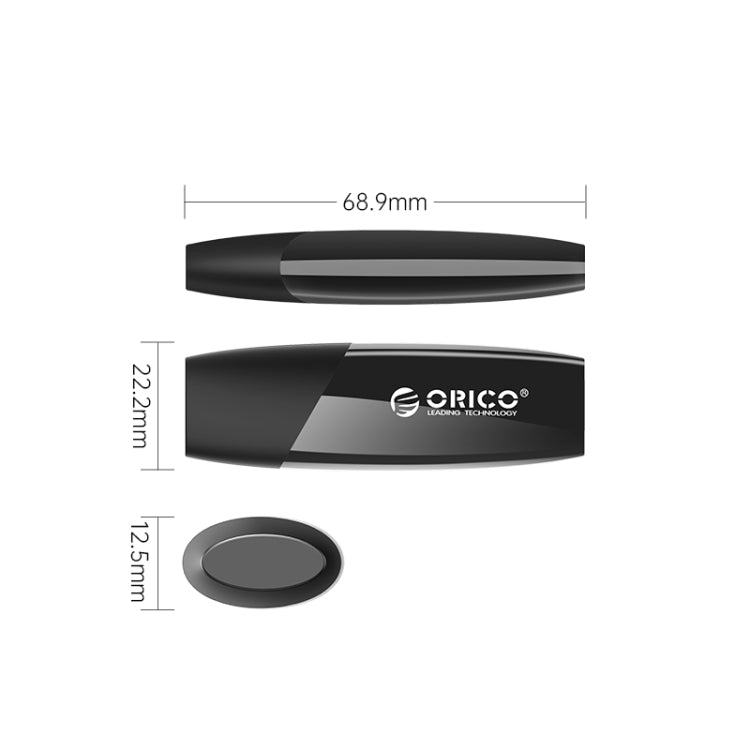 ORICO USB Solid State Flash Drive, Read: 520MB/s, Write: 450MB/s, Memory:256GB, Port:Type-C(Black) - USB Flash Drives by ORICO | Online Shopping UK | buy2fix