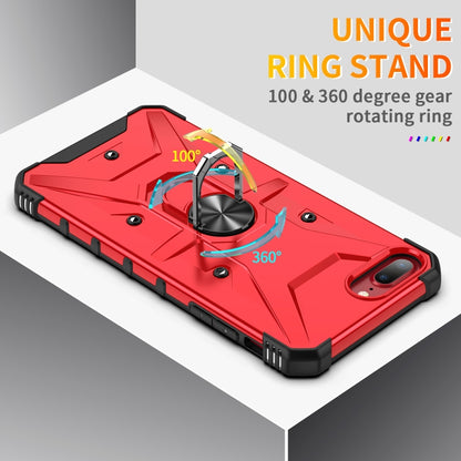 For iPhone 7 Plus / 8 Plus Ring Holder Phone Case(Black) - More iPhone Cases by buy2fix | Online Shopping UK | buy2fix