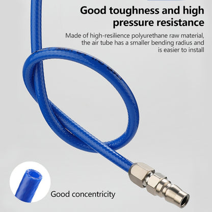 LAIZE High Pressure Flexible Polyurethane Pneumatic Tubing with Connector, Specification:10x6.5mm, 10m - PU Air Pipe by LAIZE | Online Shopping UK | buy2fix