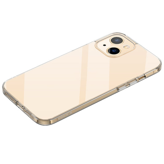 For iPhone 14 Plus SULADA Frosted Series Shockproof Transparent TPU Phone Case(Gold) - iPhone 14 Plus Cases by SULADA | Online Shopping UK | buy2fix