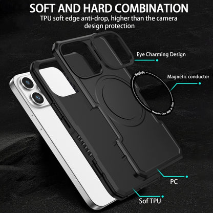 For iPhone 11 Pro Max MagSafe Shockproof Armor Phone Case(Black) - iPhone 11 Pro Max Cases by buy2fix | Online Shopping UK | buy2fix