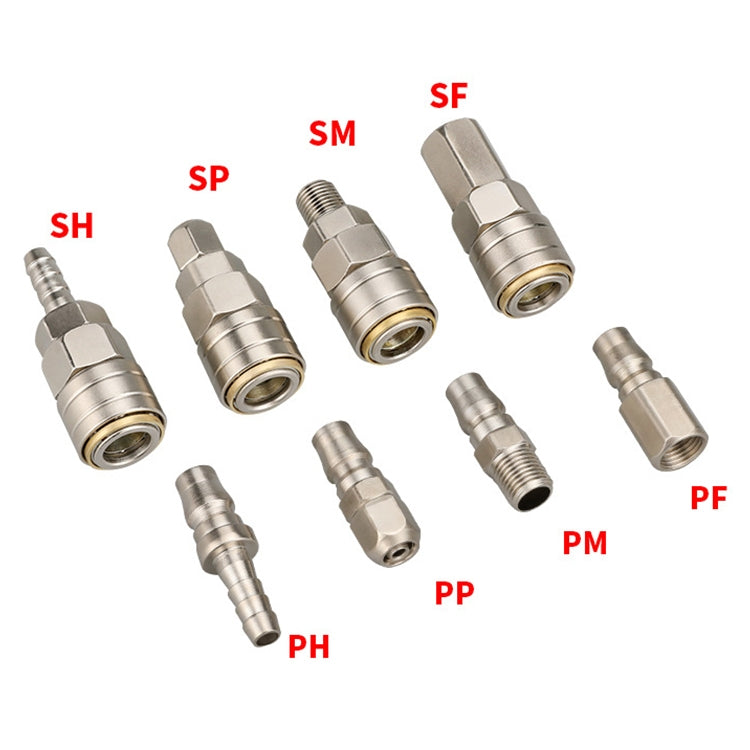 LAIZE SM-20 10pcs C-type Self-lock Pneumatic Quick Fitting Connector -  by LAIZE | Online Shopping UK | buy2fix