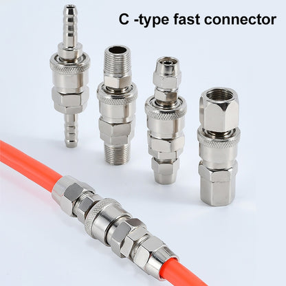 LAIZE PH-40 10pcs C-type Self-lock Air Tube Pneumatic Quick Fitting Connector -  by LAIZE | Online Shopping UK | buy2fix