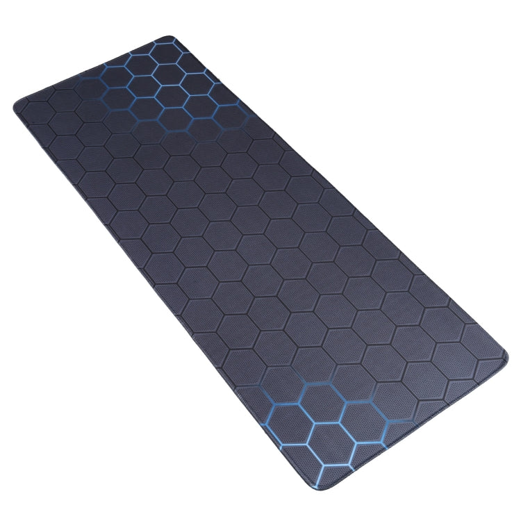 Anti-Slip Rubber Cloth Surface Game Mouse Mat Keyboard Pad, Size:70 x 30 x 0.2cm(Blue Honeycomb) - Mouse Pads by buy2fix | Online Shopping UK | buy2fix