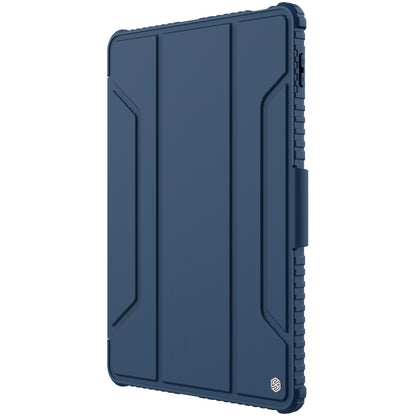 For Xiaomi Pad 5 Pro 12.4 inch NILLKIN Bumper Pro Leather Tablet Case with Pen Slot & Sleep / Wake-up Function(Blue) - Mi Pad 5 / 5 Pro Cases by NILLKIN | Online Shopping UK | buy2fix