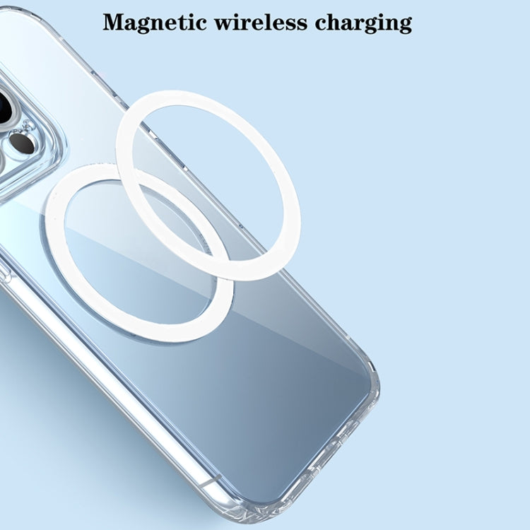 For iPhone 11 Simple Transparent Magsafe Phone Case - iPhone 11 Cases by buy2fix | Online Shopping UK | buy2fix