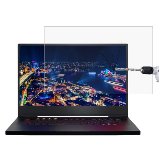 For ASUS ROG ZEPHYRUS (M15) 15.6 inch Laptop Screen HD Tempered Glass Protective Film - Computer & Networking by buy2fix | Online Shopping UK | buy2fix