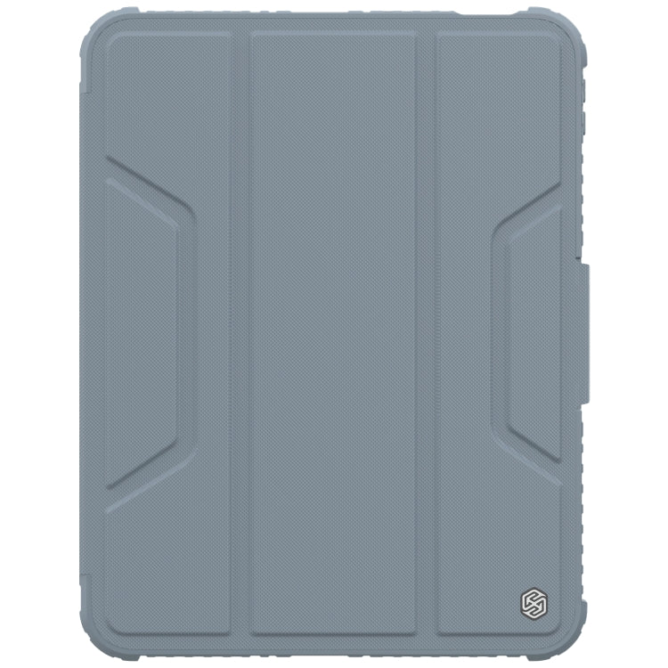 For iPad 10th Gen 10.9 2022 NILLKIN Bumper Pro Leather Tablet Case(Grey) - iPad 10th Gen 10.9 Cases by NILLKIN | Online Shopping UK | buy2fix