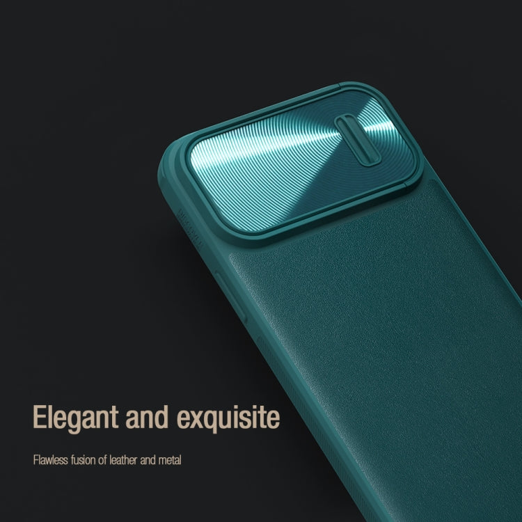 For iPhone 14 Pro Max NILLKIN PC + TPU Magnetic Phone Case(Green) - iPhone 14 Pro Max Cases by NILLKIN | Online Shopping UK | buy2fix