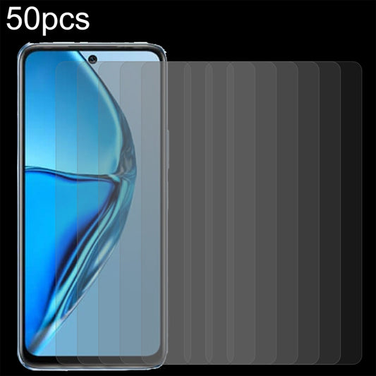 For Infinix Hot 20 Pro 50pcs 0.26mm 9H 2.5D Tempered Glass Film - Infinix Tempered Glass by buy2fix | Online Shopping UK | buy2fix