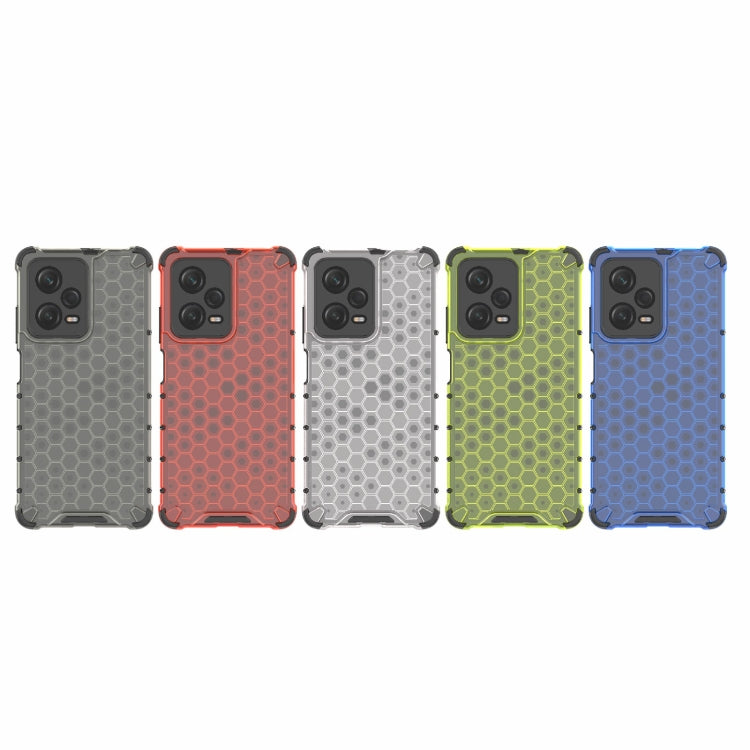 For Xiaomi Poco X5 Shockproof Honeycomb PC + TPU Phone Case(Green) - Xiaomi Cases by buy2fix | Online Shopping UK | buy2fix