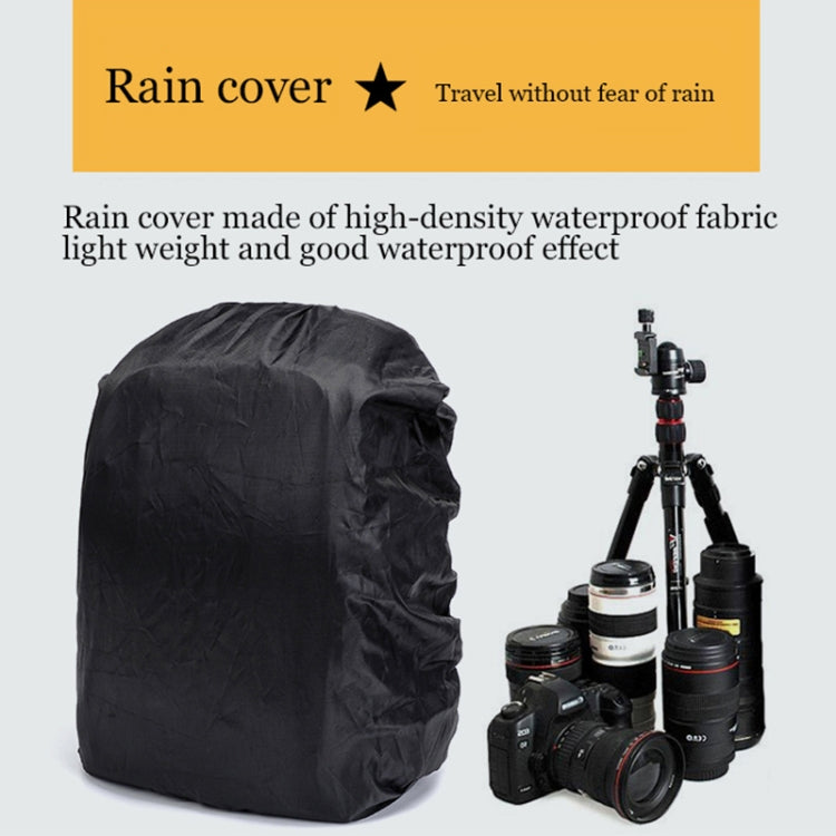 Outdoor Camera Backpack Waterproof Photography Camera Shoulders Bag, Size:33.5x25.5x15.5cm(Orange) - Backpack by buy2fix | Online Shopping UK | buy2fix