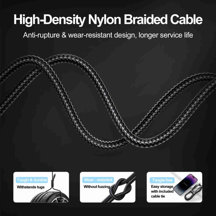 JOYROOM S-UL012A10 Extraordinary Series 2.4A USB-A to 8 Pin Fast Charging Data Cable, Cable Length:2m(White) - Normal Style Cable by JOYROOM | Online Shopping UK | buy2fix