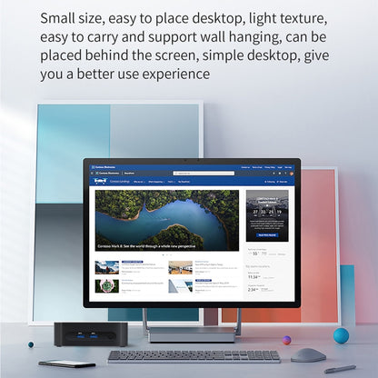 ZX03 Windows 11 Mini PC, Intel Alder Lake N95, Support Dual HDMI Output, Spec:16GB+512GB(UK Plug) -  by buy2fix | Online Shopping UK | buy2fix
