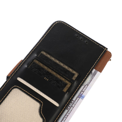 For Sony Xperia 10 V Crazy Horse Top Layer Cowhide Leather Phone Case(Black) - Sony Cases by buy2fix | Online Shopping UK | buy2fix