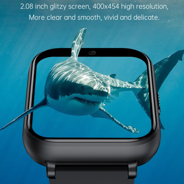 Q668 1.99 inch Screen 4G Smart Watch Android 9.0, Specification:2GB+16GB(Black) - Smart Wear by buy2fix | Online Shopping UK | buy2fix