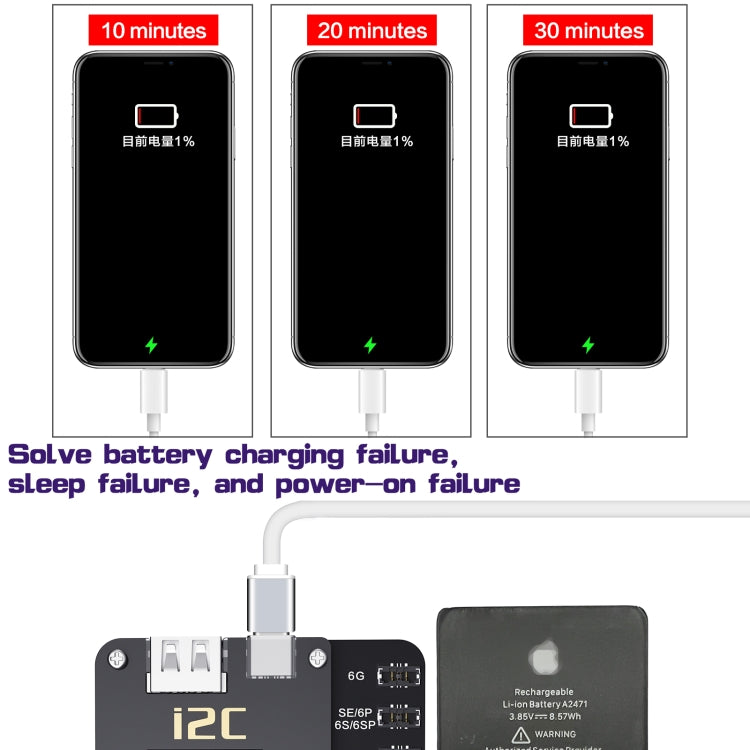 i2C KC01 Multi-function Comprehensive Battery Repair Instrument for iPhone 6-14 Pro Max, Version:High Configuration Version - Test Tools by i2C | Online Shopping UK | buy2fix