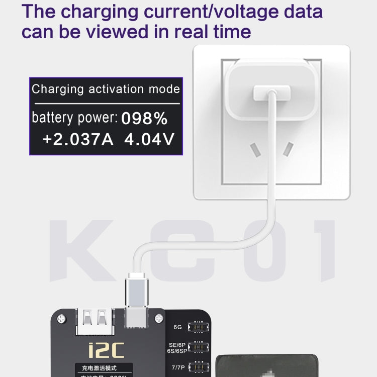 i2C KC01 Multi-function Comprehensive Battery Repair Instrument for iPhone 6-14 Pro Max, Version:High Configuration Version - Test Tools by i2C | Online Shopping UK | buy2fix