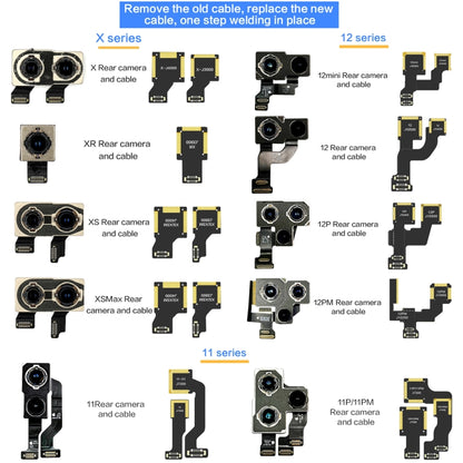 For iPhone XR J3900 i2C Back Facing Wide Camera Cable - Repair & Spare Parts by buy2fix | Online Shopping UK | buy2fix