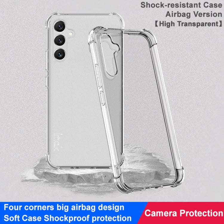 For Samsung Galaxy A34 5G imak Shockproof Airbag TPU Phone Case(Transparent) - Galaxy Phone Cases by imak | Online Shopping UK | buy2fix