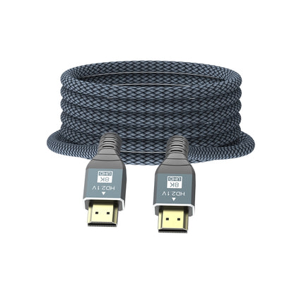 2m HDMI 2.1 Version 8K 60Hz UHD 48Gbps Cable(Grey) - Cable by buy2fix | Online Shopping UK | buy2fix