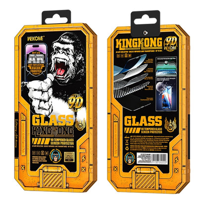 For iPhone 13 WK WTP-070 King Kong Vacha 9D Curved AR Frosted Tempered Glass Film(Black) - iPhone 13 Tempered Glass by WK | Online Shopping UK | buy2fix