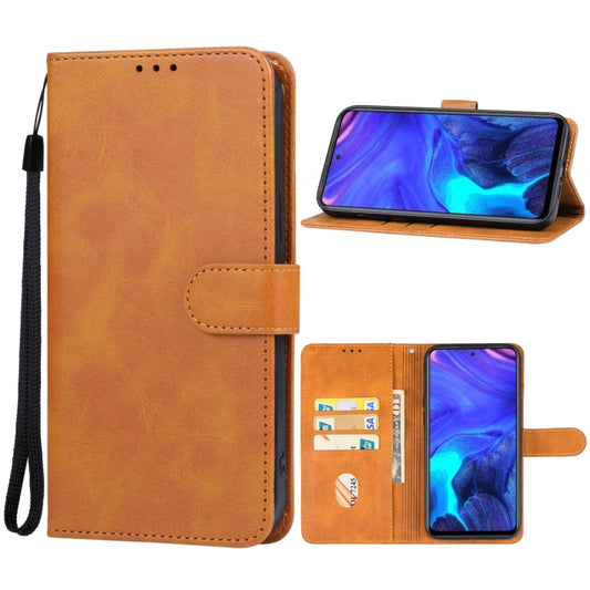 For Infinix Note 30 Leather Phone Case(Brown) - Infinix Cases by buy2fix | Online Shopping UK | buy2fix
