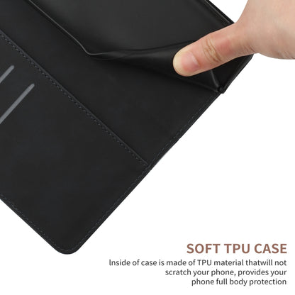 For Xiaomi 12T / 12T Pro Stitching Embossed Leather Phone Case(Black) - Xiaomi Cases by buy2fix | Online Shopping UK | buy2fix