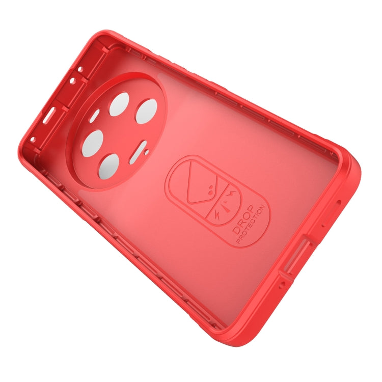 For Xiaomi 13 Ultra Magic Shield TPU + Flannel Phone Case(Dark Grey) - 13 Ultra Cases by buy2fix | Online Shopping UK | buy2fix