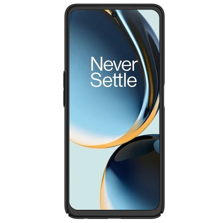 For OnePlus Nord CE 3 Lite NILLKIN Frosted PC Phone Case(Black) - OnePlus Cases by NILLKIN | Online Shopping UK | buy2fix