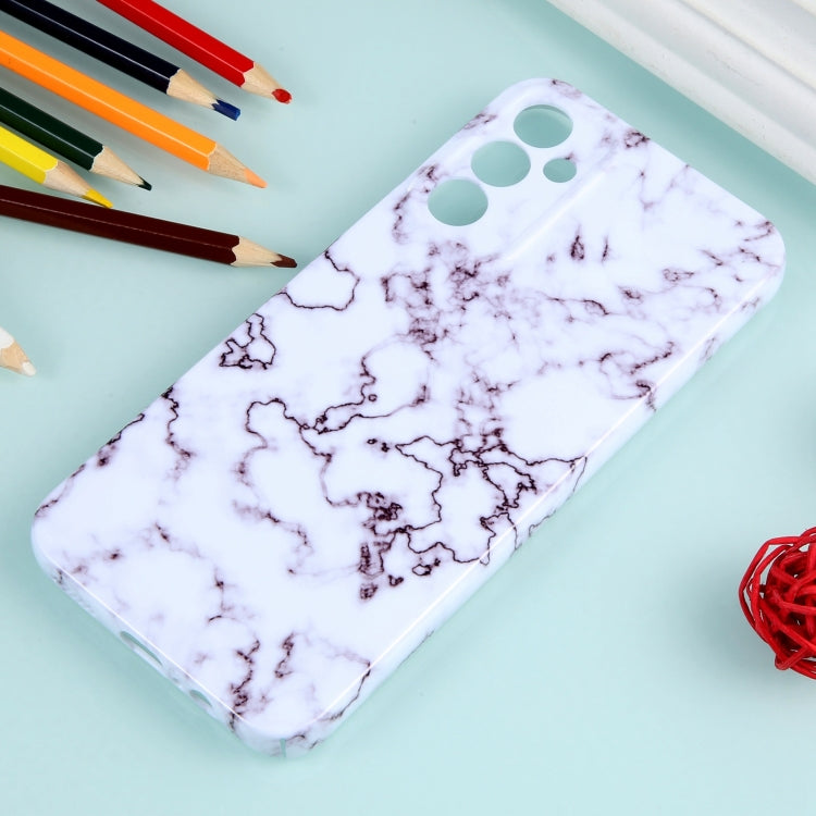 For Samsung Galaxy S23 5G Marble Pattern Phone Case(Red White) - Galaxy S23 5G Cases by buy2fix | Online Shopping UK | buy2fix