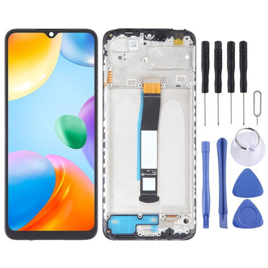 OEM Material LCD Screen For Xiaomi Redmi 10C Digitizer Full Assembly with Frame - LCD Screen by buy2fix | Online Shopping UK | buy2fix