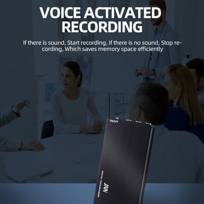 JNN M2 Ultra-thin HD Noise Reduction Intelligent Control Voice Voice Recorder, Capacity:8GB(Black) - Other Style by JNN | Online Shopping UK | buy2fix