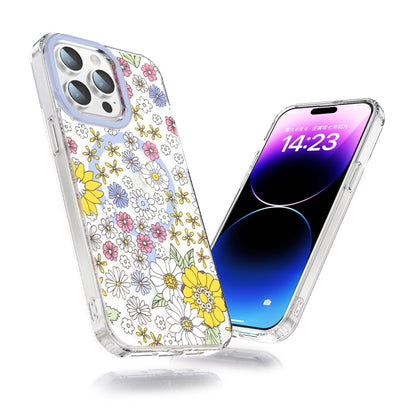 For iPhone 13 Pro MagSafe Magnetic TPU Phone Case(Little Flower) - iPhone 13 Pro Cases by buy2fix | Online Shopping UK | buy2fix