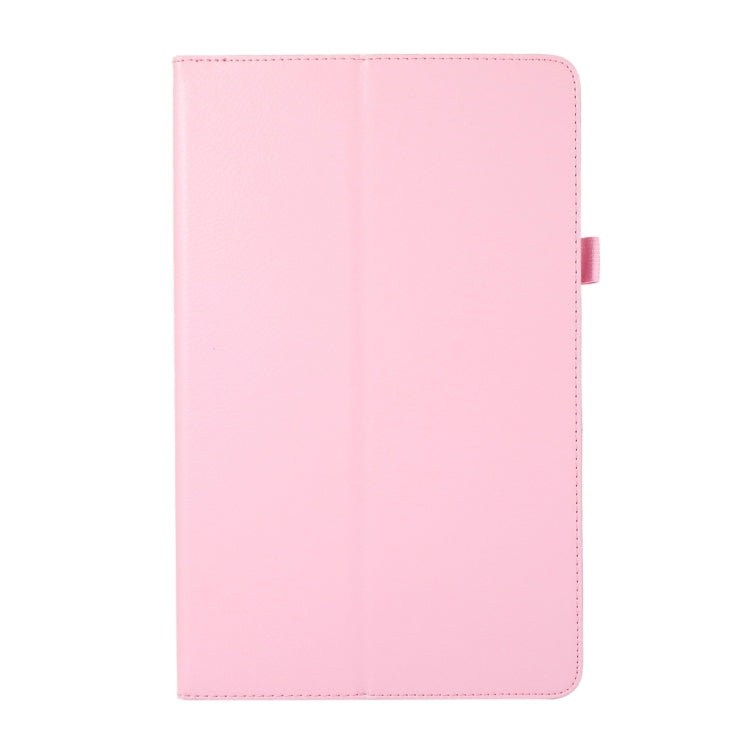 For Lenovo Tab M8 4th Gen Litchi Texture Leather Tablet Case(Pink) - For Lenovo by buy2fix | Online Shopping UK | buy2fix