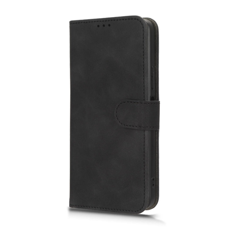 For Infinix Note 30 Skin Feel Magnetic Flip Leather Phone Case(Black) - Infinix Cases by buy2fix | Online Shopping UK | buy2fix