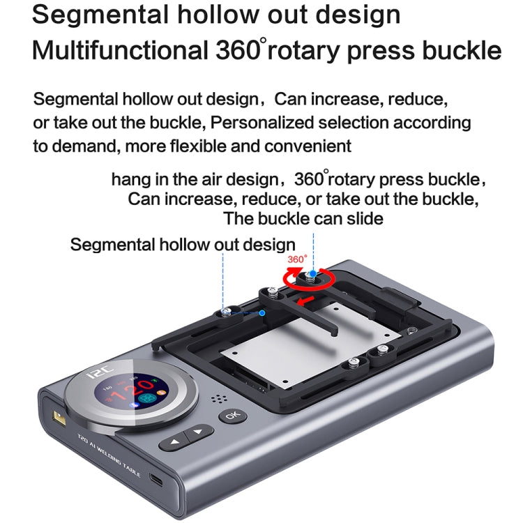 i2C T20 Heating Platform Module For iPhone 12 Series - Repair Platform by i2C | Online Shopping UK | buy2fix