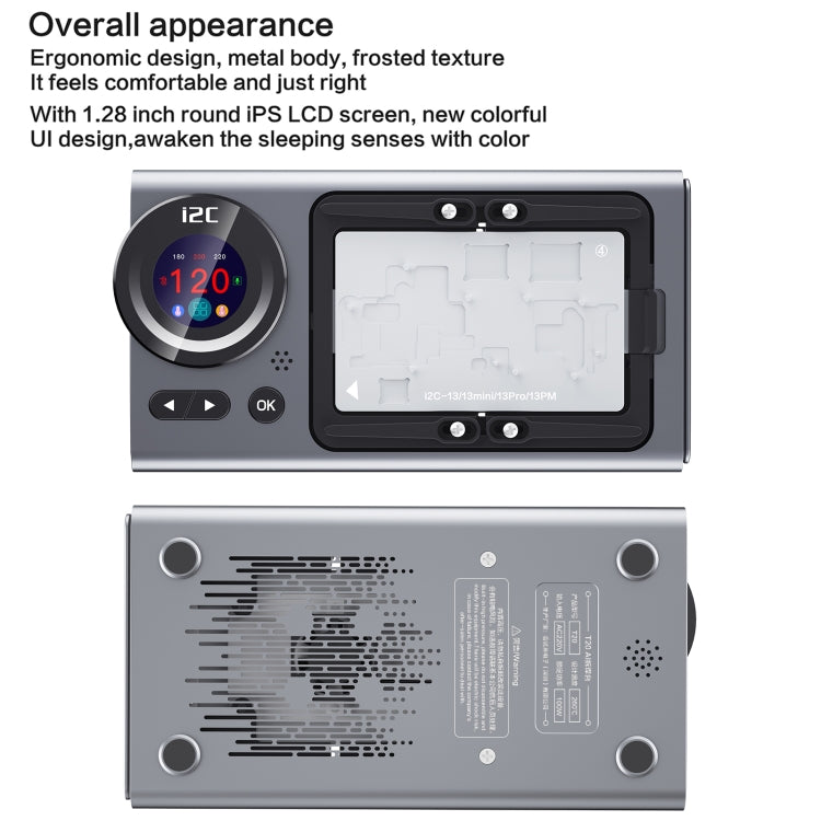 i2C T20 Heating Platform Module For iPhone 12 Series - Repair Platform by i2C | Online Shopping UK | buy2fix