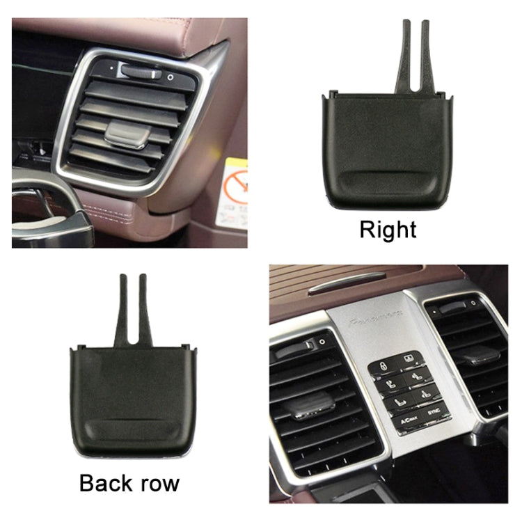 For Porsche Panamera Left Driving Car Air Conditioning Air Outlet Paddle, Type:Rear Row - Air Conditioning System by buy2fix | Online Shopping UK | buy2fix