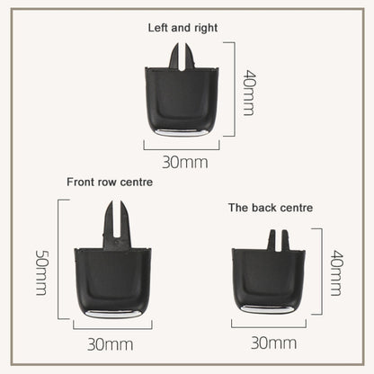 For Buick LaCrosse 2016-2021 Left-hand Drive Car Air Conditioning Air Outlet Paddle 26680098, Type:Front Row Right Side - Air Conditioning System by buy2fix | Online Shopping UK | buy2fix