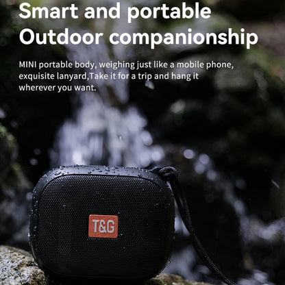 T&G TG-394 Outdoor TWS Wireless Bluetooth IPX7 Waterproof Speaker(Green) - Mini Speaker by T&G | Online Shopping UK | buy2fix