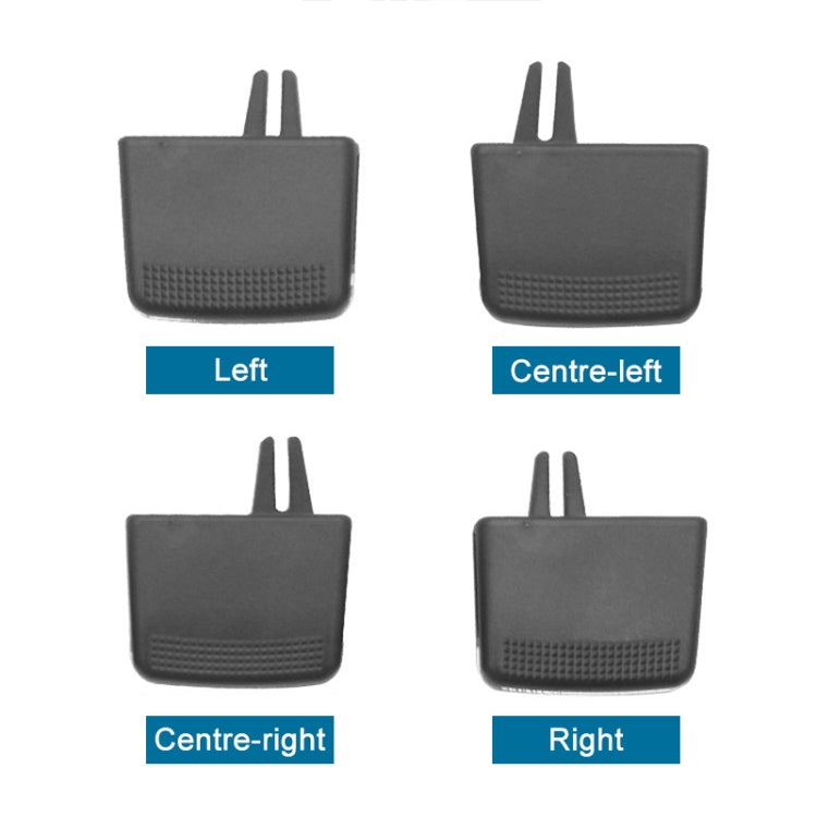 For Kia Sorento Left Driving Car Air Conditioning Air Outlet Paddle, Type:Right R Middle - Air Conditioning System by buy2fix | Online Shopping UK | buy2fix