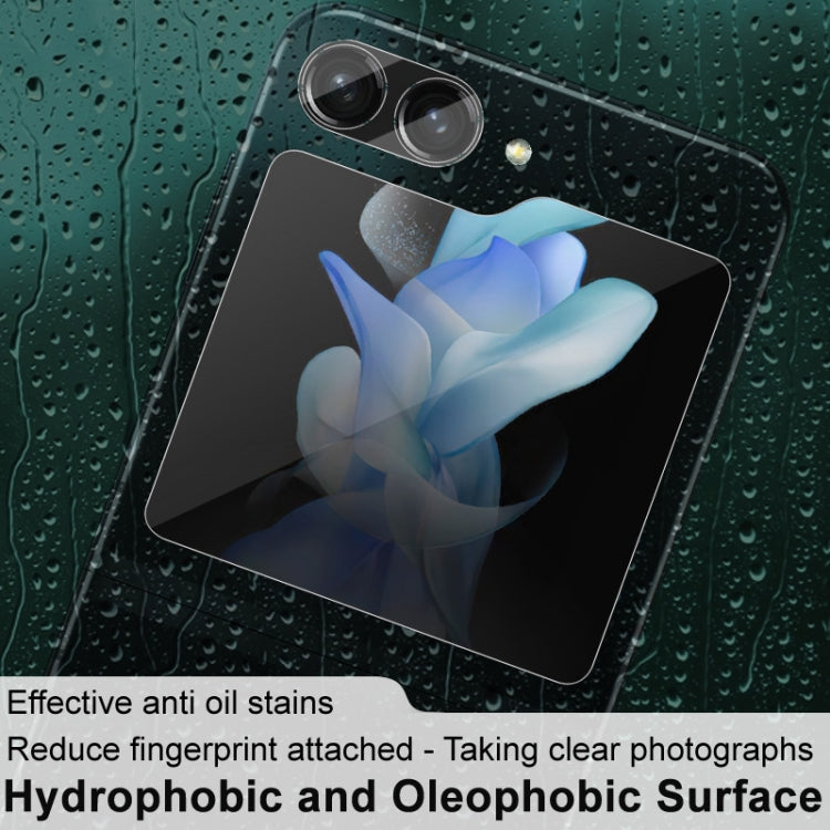 For Samsung Galaxy Z Flip5 5G imak Integrated Rear Camera Lens Tempered Glass Film + Glass Rear Screen Sticker - For Samsung by imak | Online Shopping UK | buy2fix