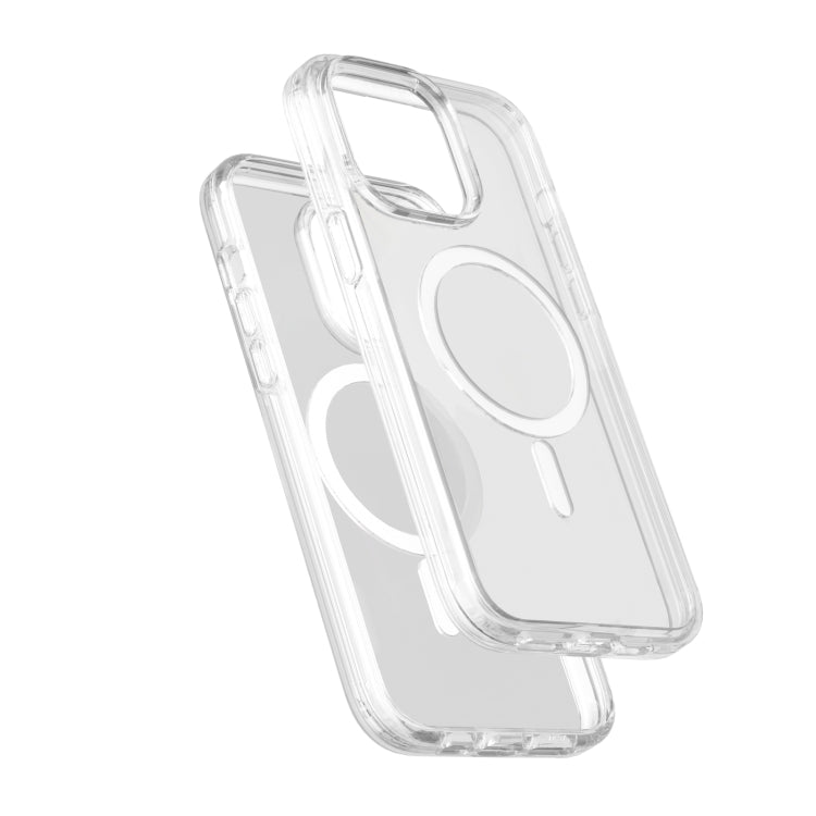 For iPhone 15 Pro Max Terminator Style Transparent MagSafe Magnetic Phone Case(Transparent) - iPhone 15 Pro Max Cases by buy2fix | Online Shopping UK | buy2fix