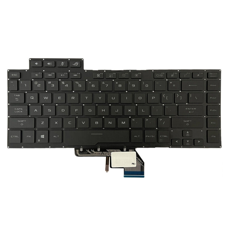 US Version Backlight Laptop Keyboard For Asus ROG GU502G GU502GV GU502GU(White Light) - Asus Spare Parts by buy2fix | Online Shopping UK | buy2fix