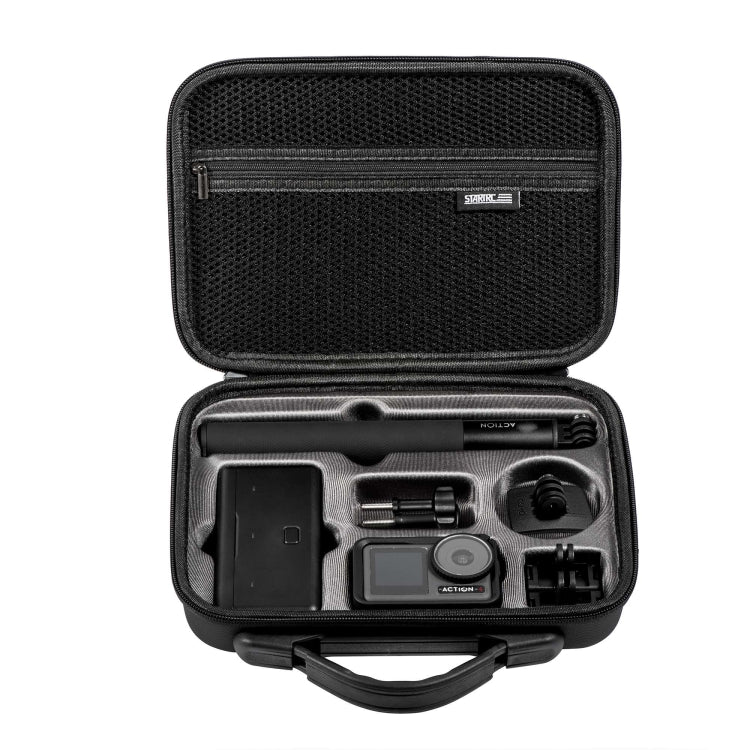 For DJI Osmo Action 4 / 5 Pro STARTRC Portable PU Storage Box Case Full Kit(Black) - Case & Bags by STARTRC | Online Shopping UK | buy2fix