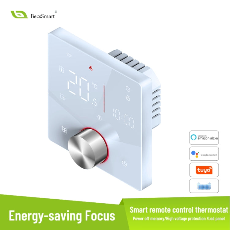 BHT-009GBLW Electric Heating WiFi Smart Home LED Thermostat(Black) - Thermostat & Thermometer by buy2fix | Online Shopping UK | buy2fix