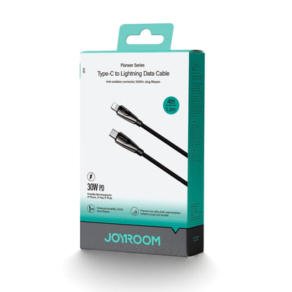 JOYROOM SA31-CL3 30W USB-C/Type-C to 8 Pin Fast Charge Data Cable, Length: 1.2m(Black) - 2 in 1 Cable by JOYROOM | Online Shopping UK | buy2fix